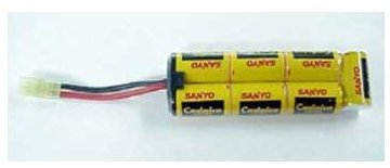 sanyo ni cad battery for airsoft guns 8.4 volts